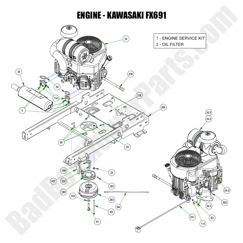 2023 Revolt Engine - Kawasaki FX691V